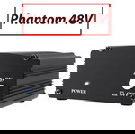  Τροφοδοτικό Ρhantom 48v υψηλής ευαισθησίας για πυκνωτικό μικρόφωνο