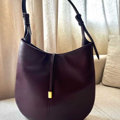 Zara shoulder bag aubergine like new