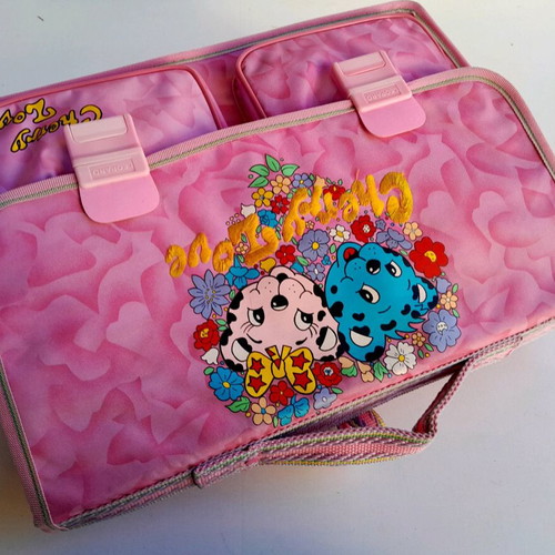 Cherry Love school bag 80s decade new, square, large size