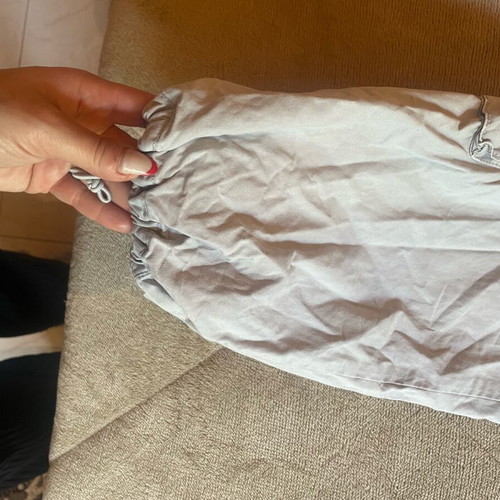Parachute pants gray size S used Tally