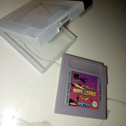Navy Seals Game Boy cartridge used, original 1990 action game