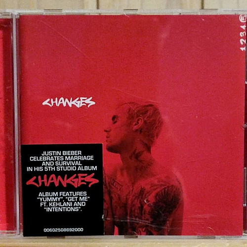 Justin Bieber Changes CD like new, pop