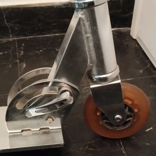 Aluminum folding scooter like new