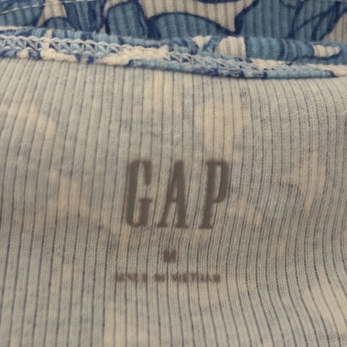 Gap sleeveless top like new, floral pattern, size M