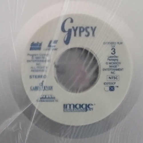 Gypsy LaserDisc sealed, musical movie
