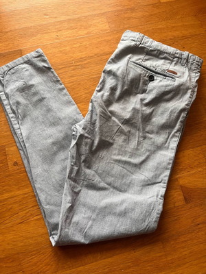 Zara παντελόνι εφηβικό σαν καινούργιο, βαμβάκι-λινό, μέγεθος 164 cm