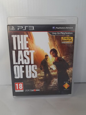 The Last of Us PS3 in excellent condition, English edition, unscratched