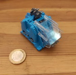 Plastic alien toy car like new