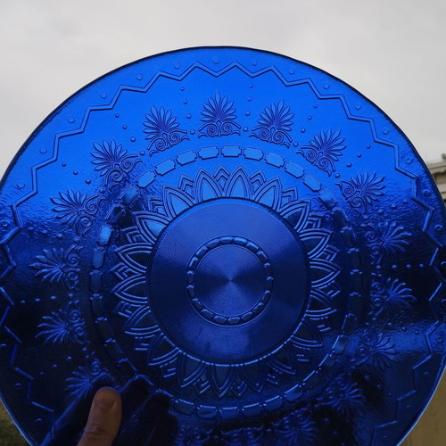 Large serving platters new, set of 2, 37×37 cm
