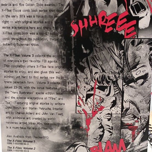 The X-Files Vol 3 used comic English