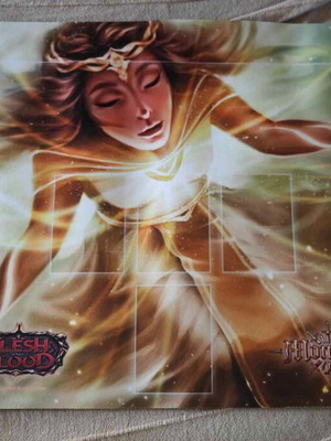 Flesh & Blood TCG Official Monarch Playmat like new