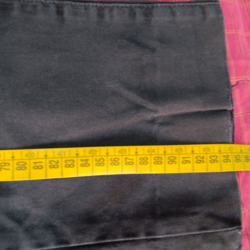 Jeans black slim used, size M 38