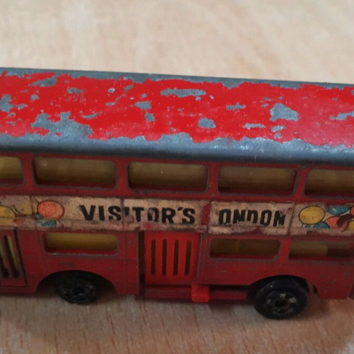 Zylmex double-decker miniature bus used, London style
