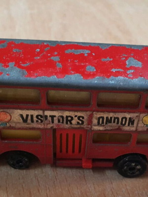 Zylmex double-decker miniature bus used, London style