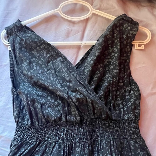 Mini dress used black-gray