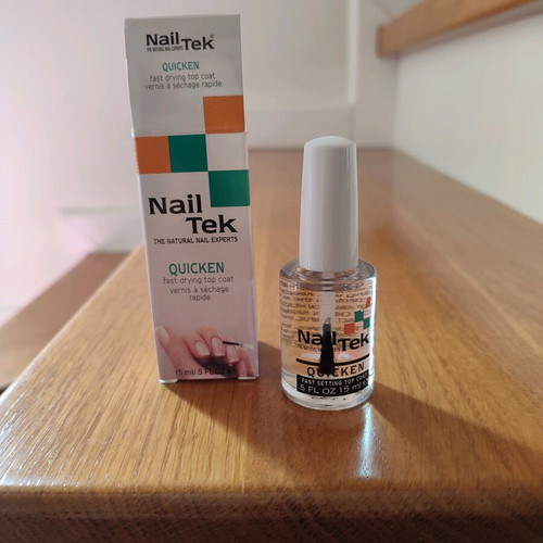 Nail Tek fast dry top coat new professional clear nail polish