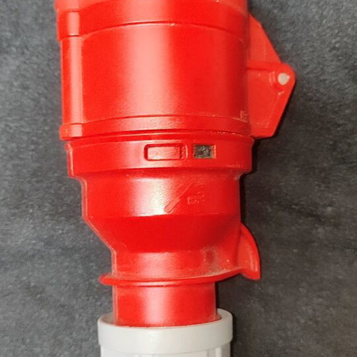 Three-phase female plug 16 amp like new