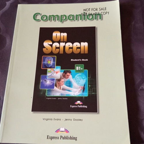 Companion On Screen English book like new