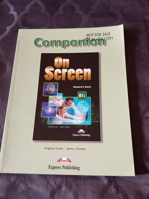 Companion On Screen English book like new
