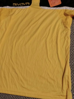 Givova sports shirt new, size M, yellow