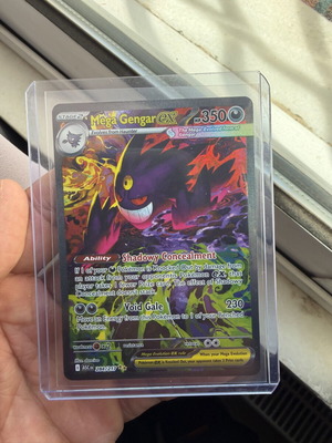 Κάρτα Pokemon Mega Gengar ex καινούργια