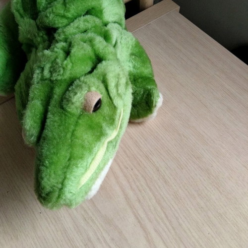 Plush crocodile 50 cm like new
