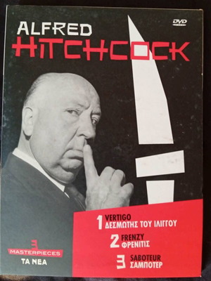 Alfred Hitchcock 3DVD box set used with subtitles