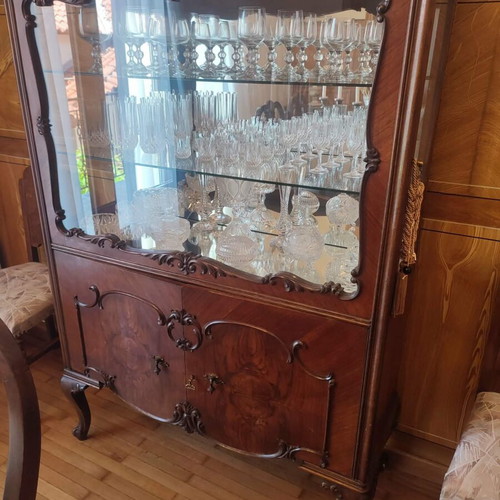 Dining room display cabinet, dimensions 110x43x154 cm