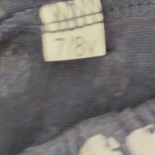 Kids' summer shorts size 7 years like new, blue