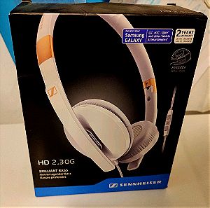 Sennheiser HD 2.30G Ενσύρματα On Ear Ακουστικά Λευκά