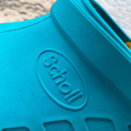 Scholl orthopedic clogs used