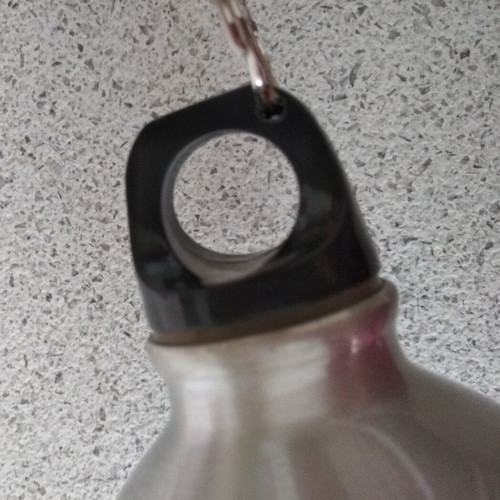 Karrimor metal water bottle 0.5lt used with small dent