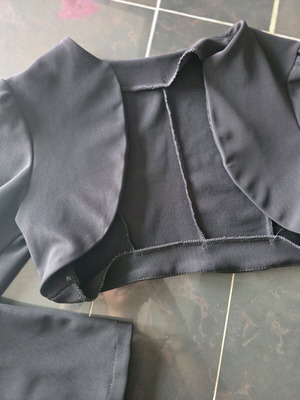 Black bolero like new, small size XS, S