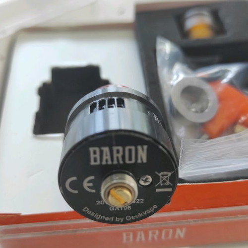 Baron RDA by GeekVape used, black steel