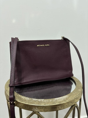 Michael Kors shoulder bag used purple
