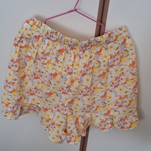 Name It Girls Floral Skort size 140 like new