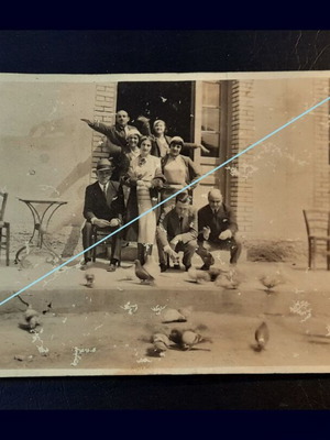 Vintage φωτογραφία εκδρομής στο Χαλάνδρι, 1932