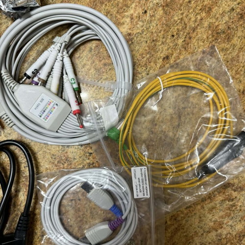 Contec ECG1200G electrocardiograph new complete set