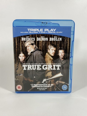 True Grit Blu-ray + DVD like new with English subtitles