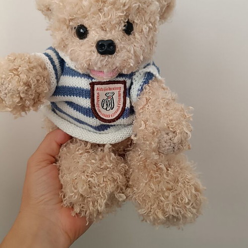 Knitted Puppy New Handmade Soft Plush Toy