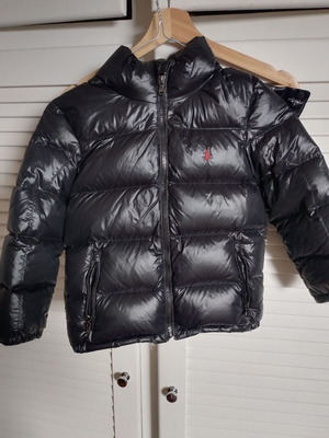 Яке Ralph Lauren черно за 6 години като ново с качулка