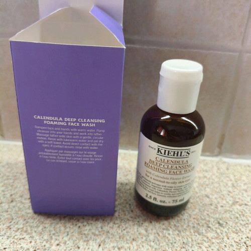 Kiehl’s Calendula Deep Cleansing Foaming Face Wash 75ml new