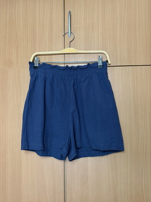 Anel Cotton Bermuda Shorts like new, blue, size M