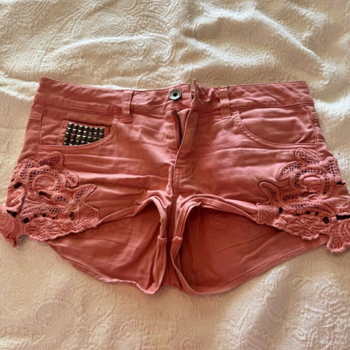 Guess shorts used, very short, denim, size S