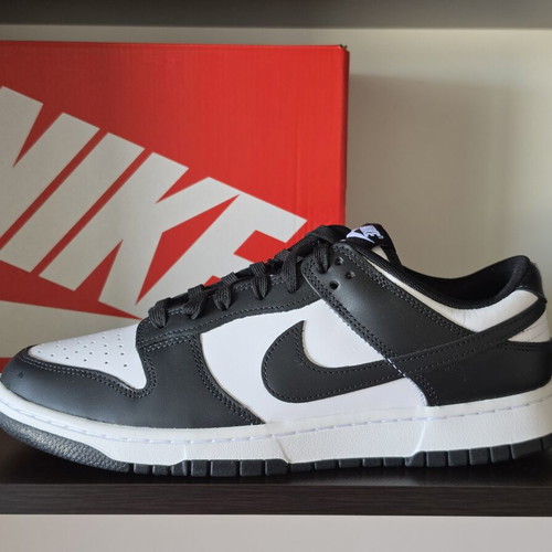 Nike Dunk Low Retro shoes new, black, size 45.5