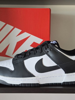 Nike Dunk Low Retro shoes new, black, size 45.5