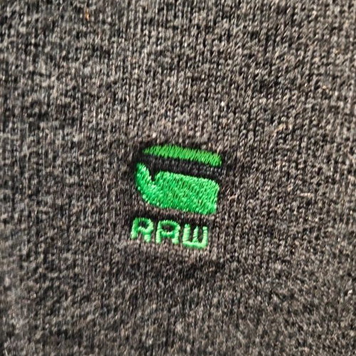 G-Star Raw button cardigan, large, wool, dark blue to black