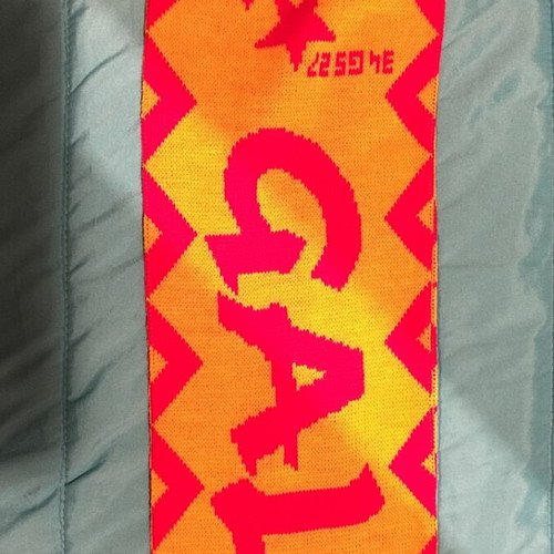 Galatasaray SK knitted scarf like new, authentic 2015-16