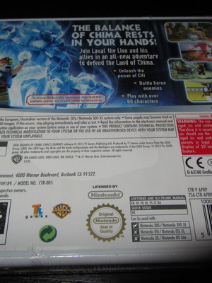 Lego Chima Laval's Journey Nintendo 3DS καινούργιο σφραγισμένο