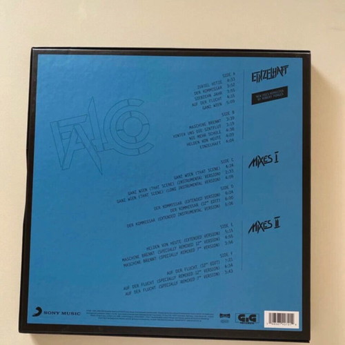 Falco Einzelhaft Deluxe box set 3 vinyl 2023 new